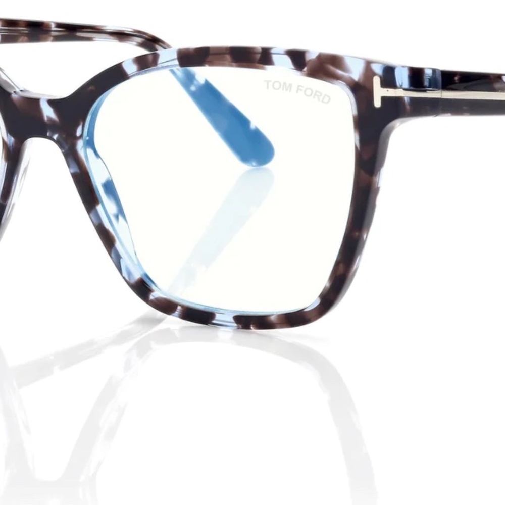 Tom Ford 5812B Blue Light blocking Filtering Eyeglasses 055 - 055 - Blue